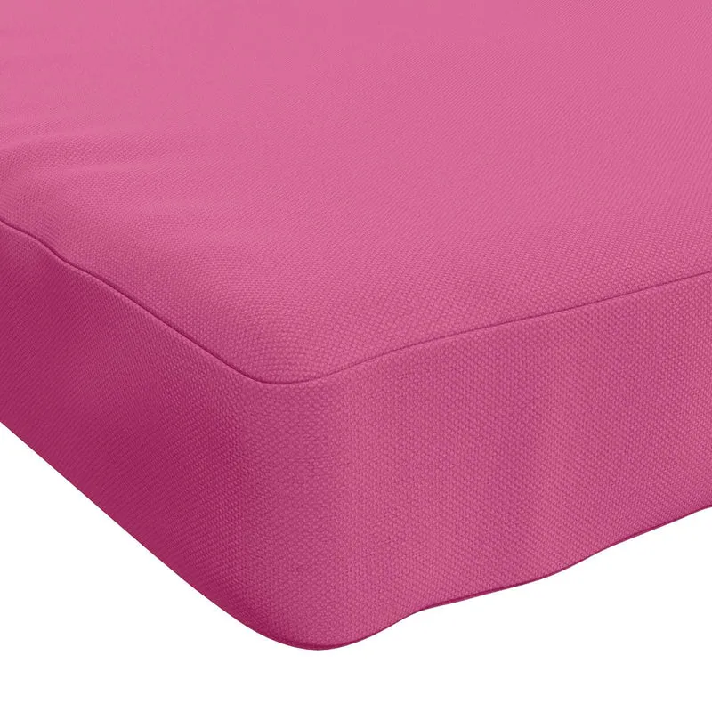 Bench Cushion SOEST 100% Polyester Pink 100 x 40 x 5 cm