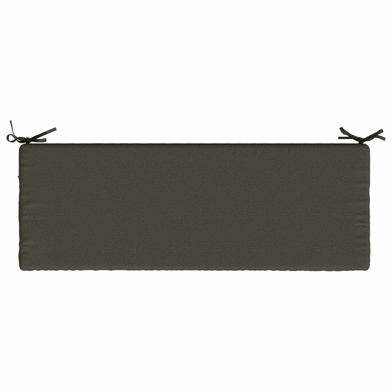 Bench Cushions SOEST 2 pcs 100% Polyester Anthracite