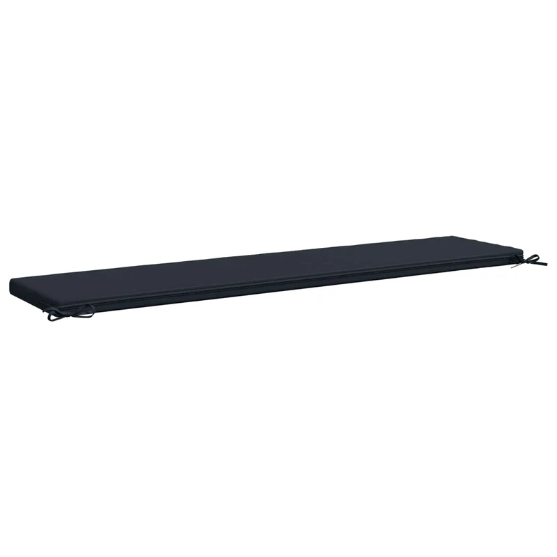 Bench Cushions SOEST 2 pcs 100% Polyester Dark Blue