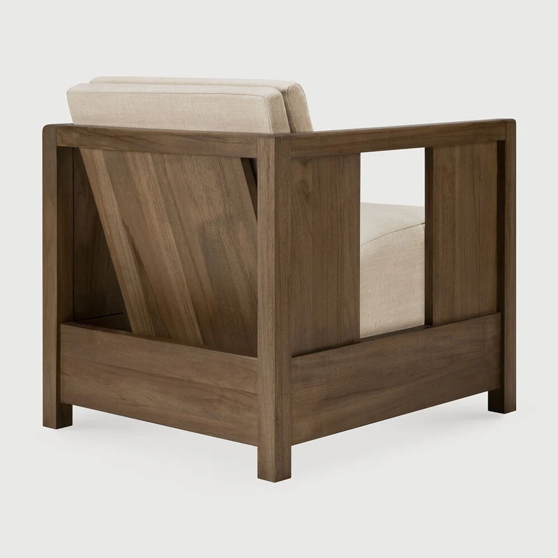 Roan lounge chair - Flax