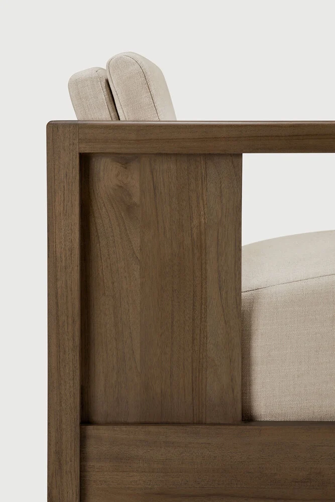 Roan lounge chair - Flax
