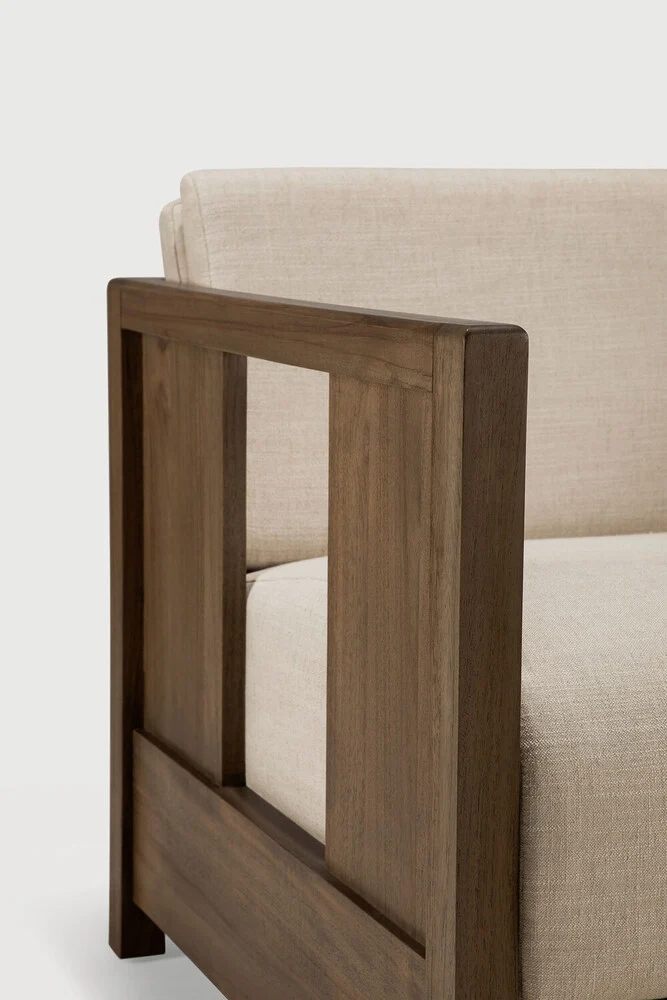 Roan lounge chair - Flax