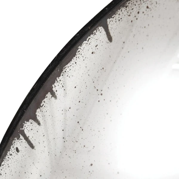 Convex Antique Round Mirror