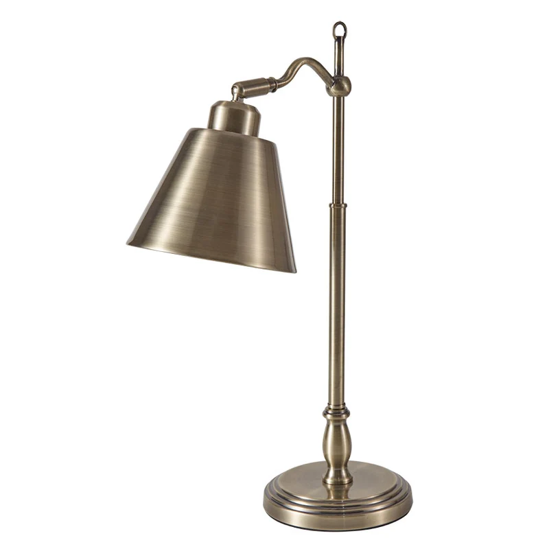 Antique Gold Desk Lamp