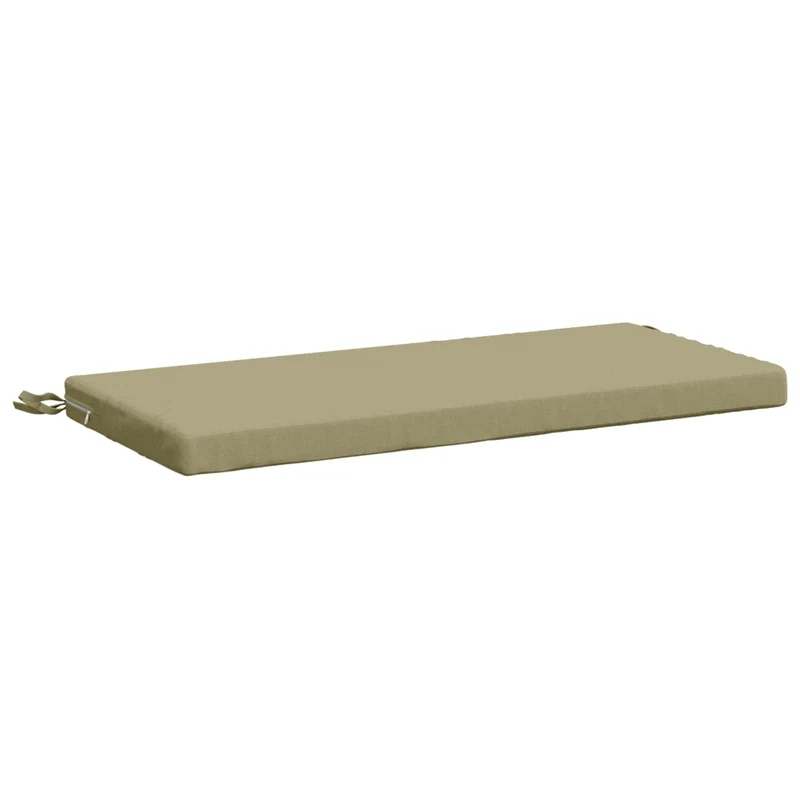 Bench Cushions SOEST 2 pcs 100% Polyester Light Green