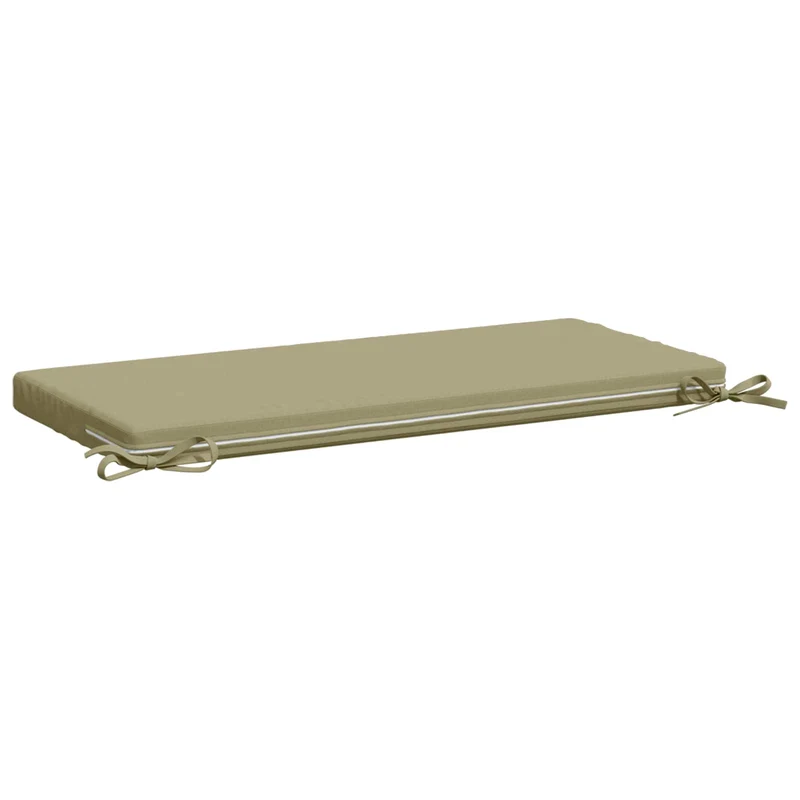 Bench Cushions SOEST 2 pcs 100% Polyester Light Green