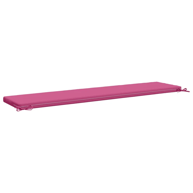 Bench Cushion SOEST 100% Polyester Pink 180 x 40 x 5 cm