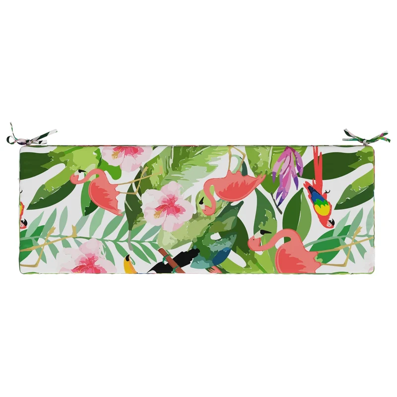 Bench Cushions SOEST 2 pcs 100% Polyester Multicolour