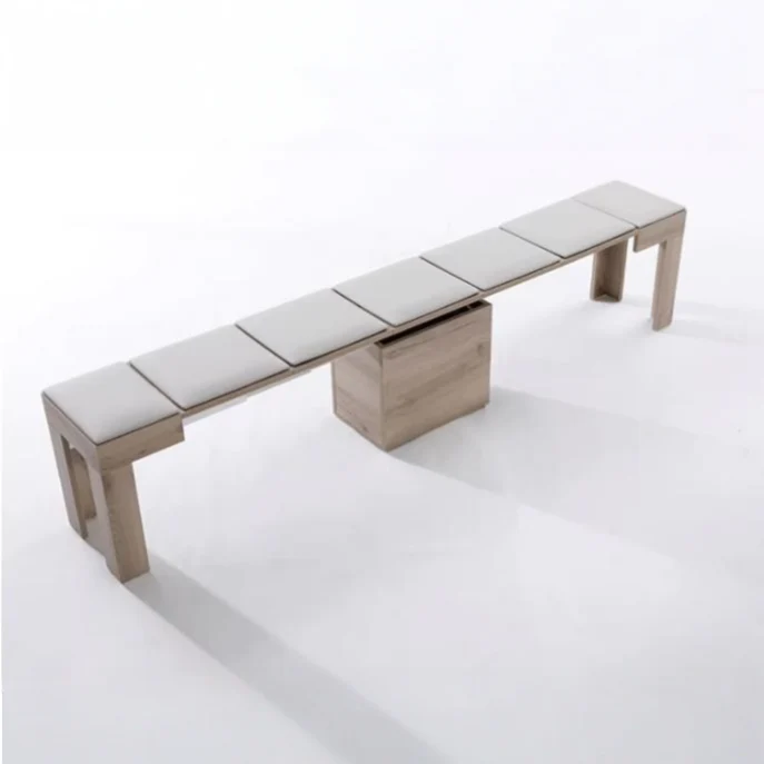 Tabouret de rangement extensible moderne