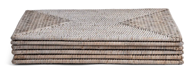 Ashcroft Placemats, Set of 6 Rectangular
