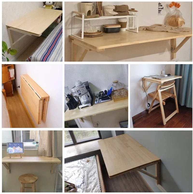 Table pliante murale