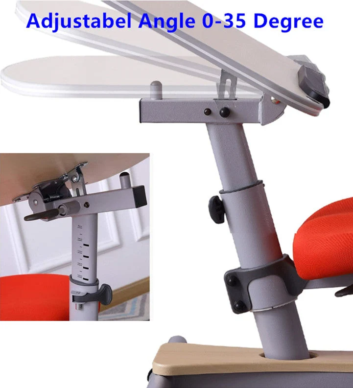 Table d'étude mobile et réglable pour enfants, poste de travail mobile pour adultes