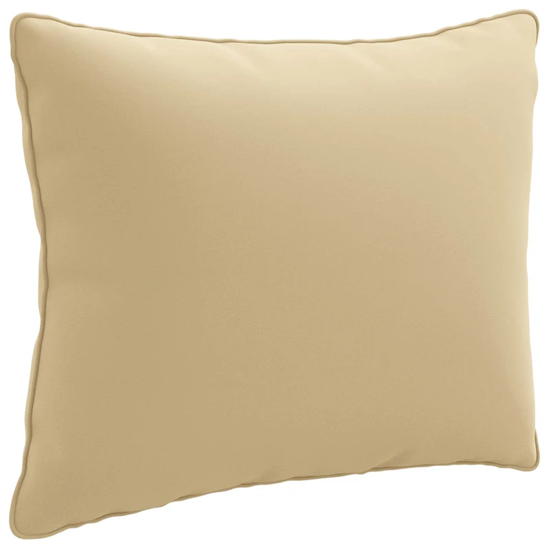 Back Cushion PUTTEN 100% Polyester Beige 50 x 40 x 15 cm