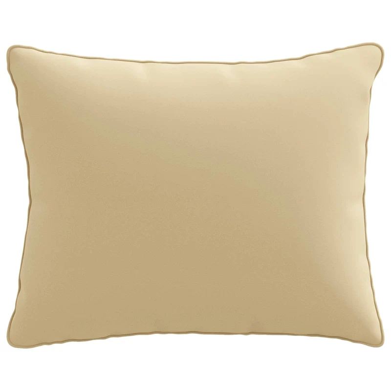 Back Cushion PUTTEN 100% Polyester Beige 50 x 40 x 15 cm
