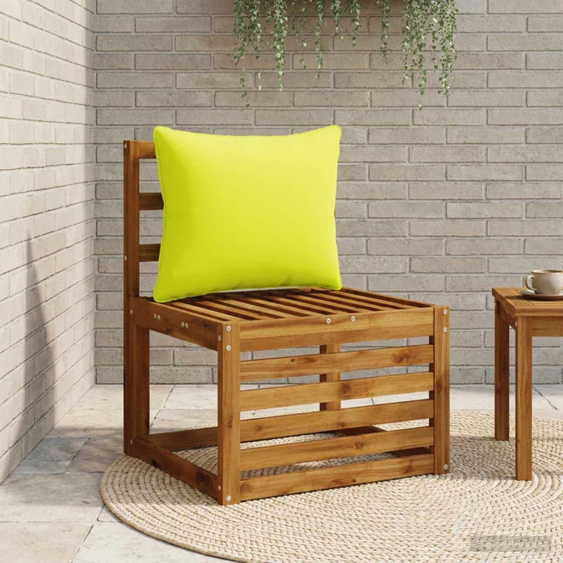Back Cushion PUTTEN 100% Polyester Bright Green 50 x 40 x 15 cm