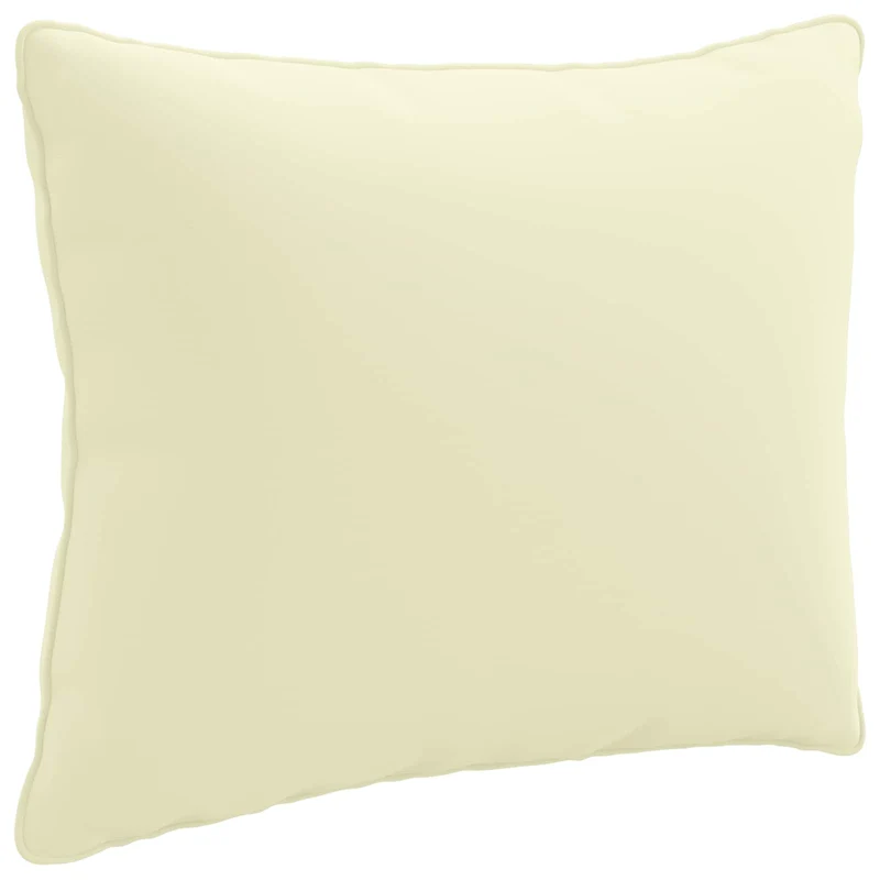 Back Cushion PUTTEN 100% Polyester Cream 50 x 40 x 15 cm