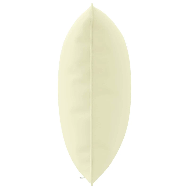 Back Cushion PUTTEN 100% Polyester Cream 50 x 40 x 15 cm