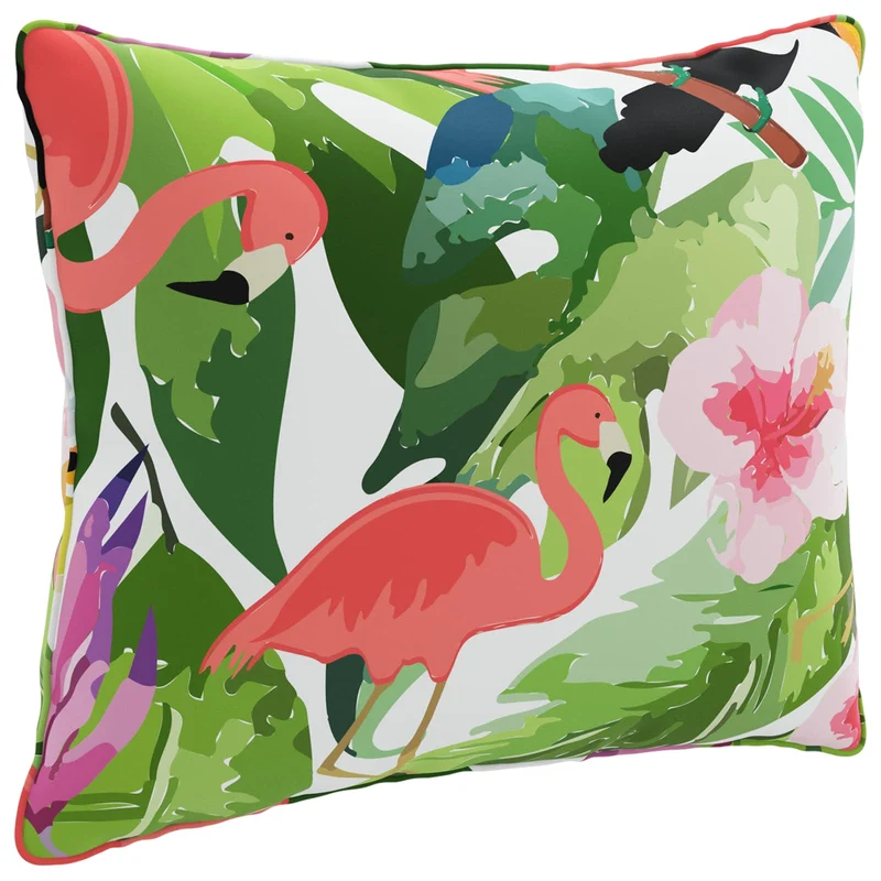 Back Cushion PUTTEN 100% Polyester Multicolour 50 x 40 x 15 cm