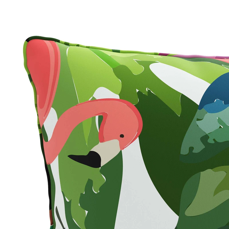 Back Cushion PUTTEN 100% Polyester Multicolour 50 x 40 x 15 cm