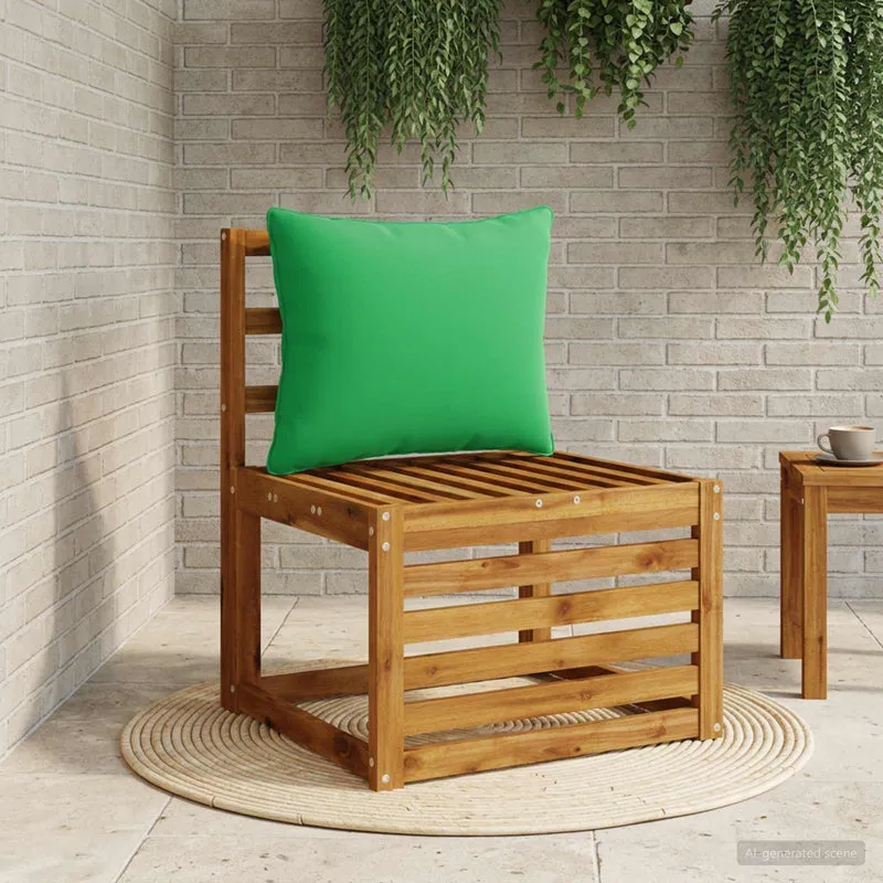 Back Cushion PUTTEN 100% Polyester Green 50 x 40 x 15 cm