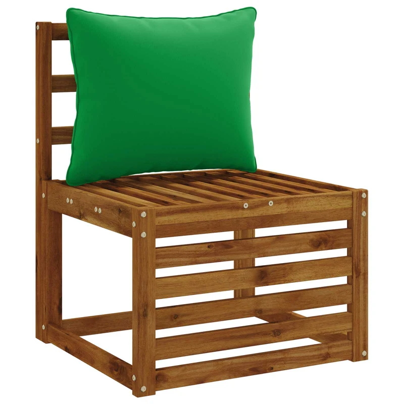 Back Cushion PUTTEN 100% Polyester Green 50 x 40 x 15 cm