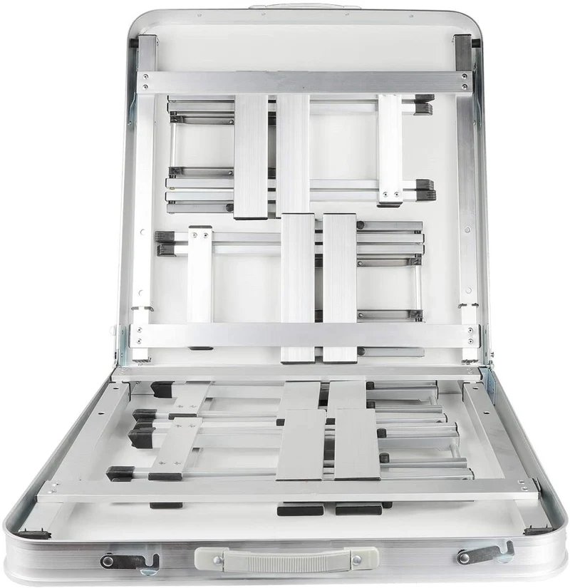 Table de pique-nique pliante en aluminium avec 4 tabourets