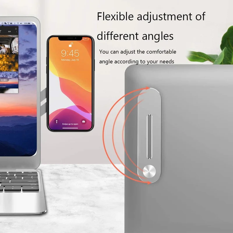 Support d'extension magnétique en aluminium pour ordinateur portable