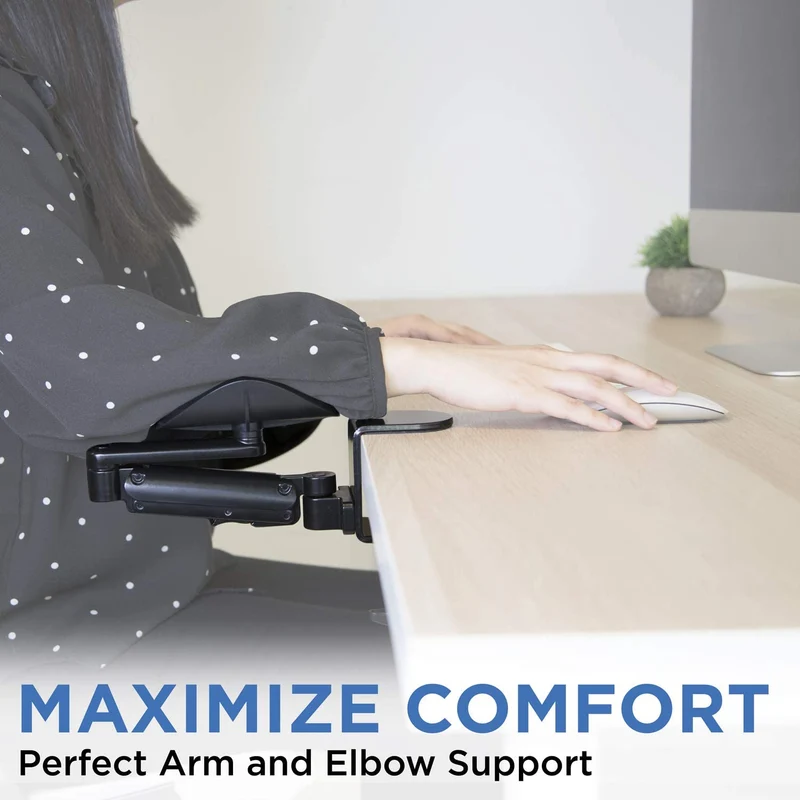 Bras de bureau d'ordinateur ergonomique