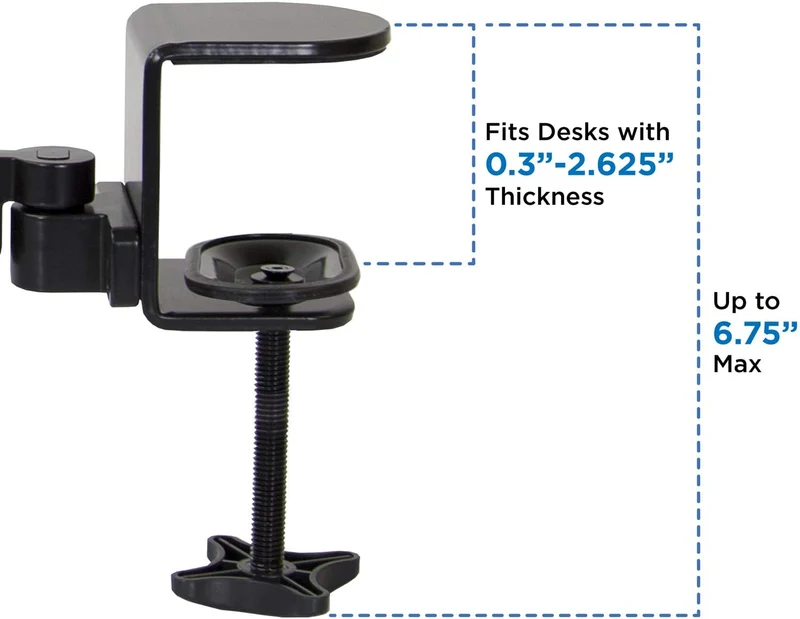 Bras de bureau d'ordinateur ergonomique