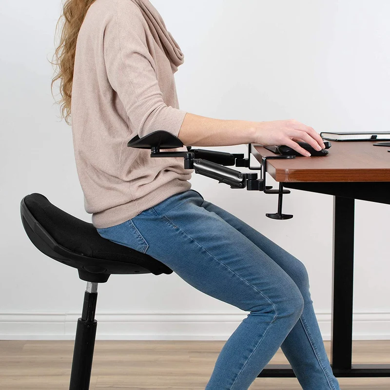 Bras de bureau d'ordinateur ergonomique