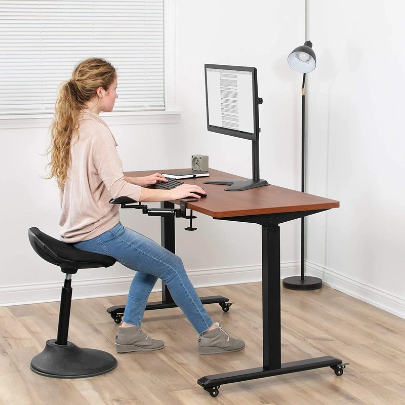 Bras de bureau d'ordinateur ergonomique