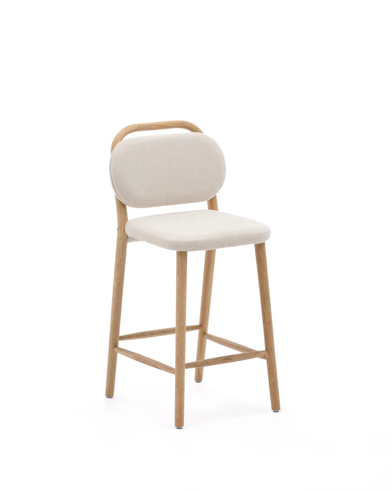 Helda stool in beige 65 cm