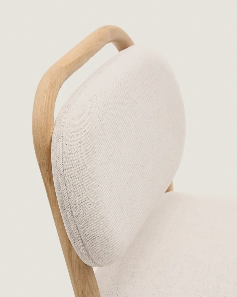 Helda stool in beige 65 cm