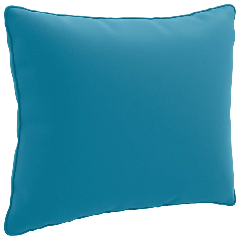 Back Cushion PUTTEN 100% Polyester Light Blue 50 x 40 x 15 cm