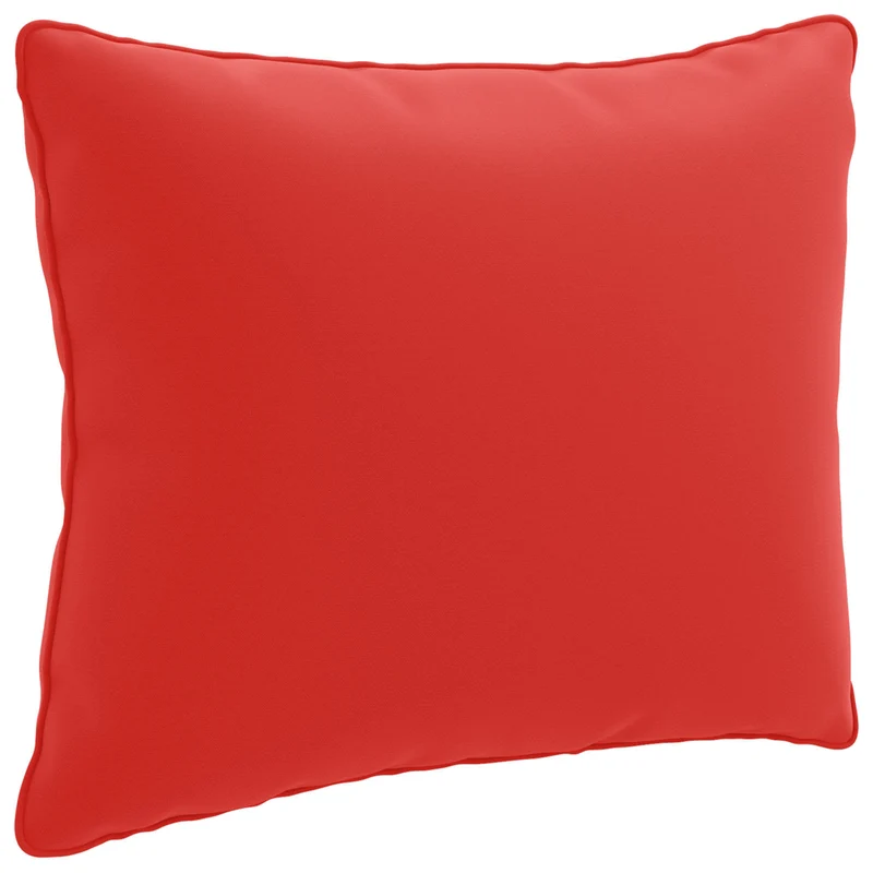 Back Cushion PUTTEN 100% Polyester Red 50 x 40 x 15 cm