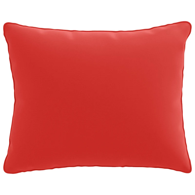 Back Cushion PUTTEN 100% Polyester Red 50 x 40 x 15 cm