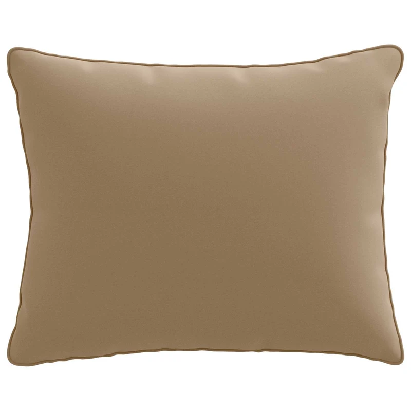 Back Cushion PUTTEN 100% Polyester Taupe 50 x 40 x 15 cm
