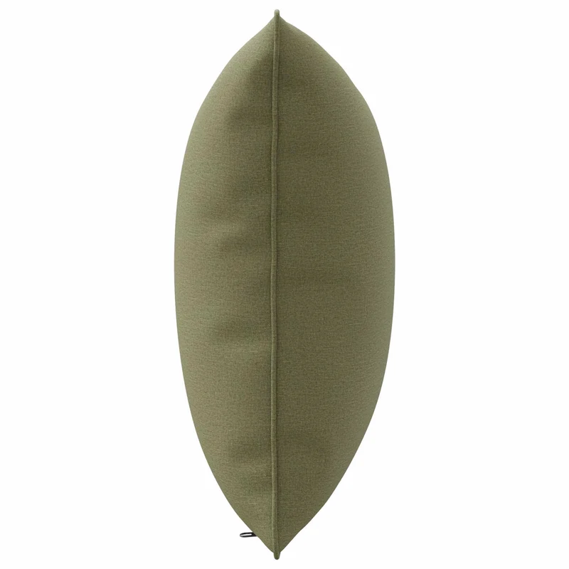 Back Cushion PUTTEN 100% Polyester Olive Green 60 x 40 x 15 cm