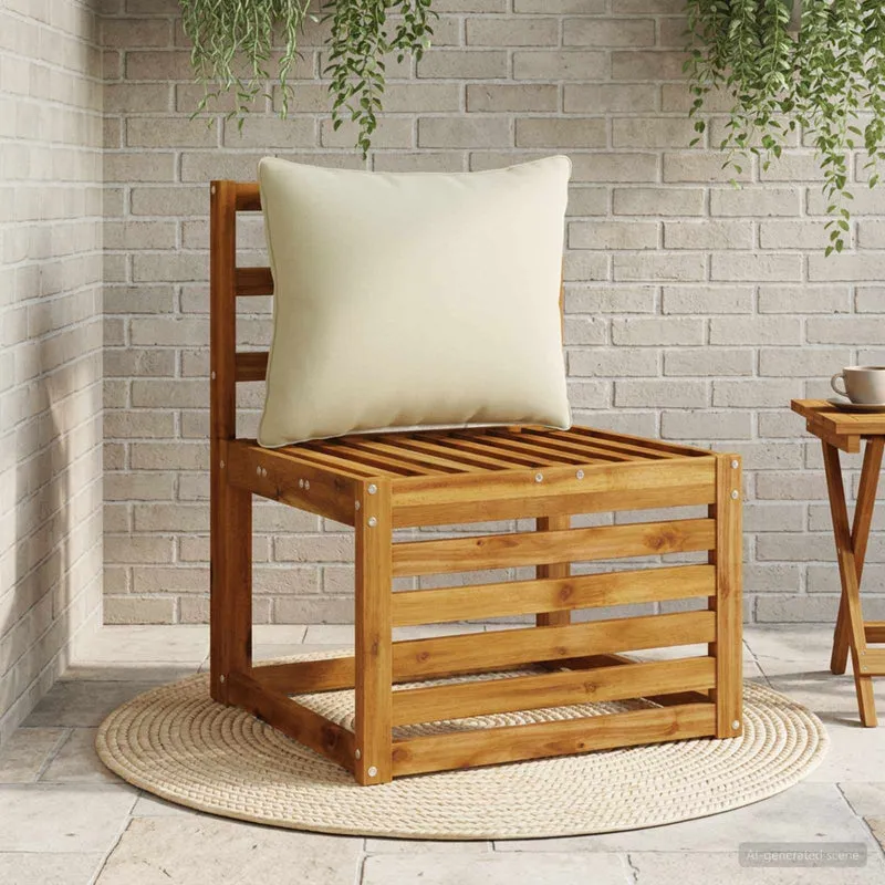Back Cushion PUTTEN 100% Polyester Light Green 60 x 40 x 15 cm