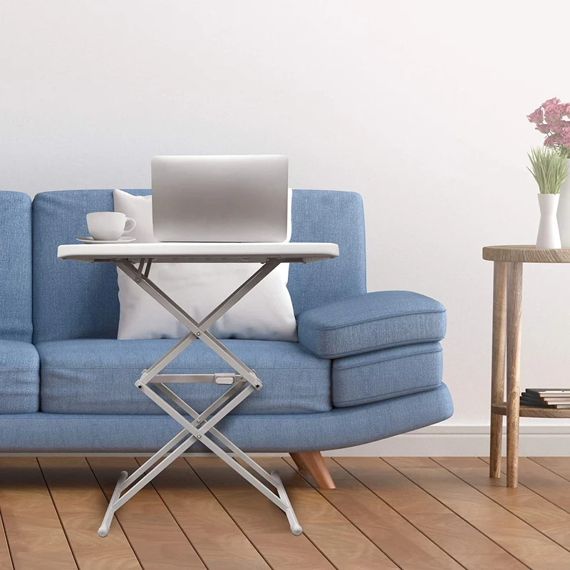 Table pliable à hauteur d'assemblage zéro pour l'utilisation intérieure et extérieure de bureau de jardin à la maison