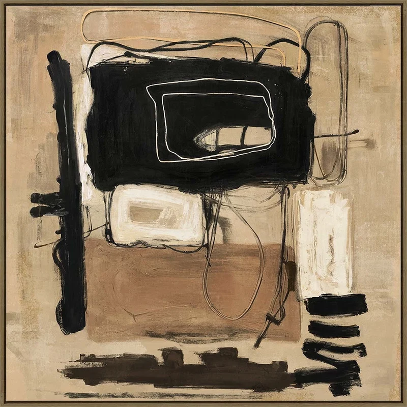 Hand Painted Abstract Wall Art