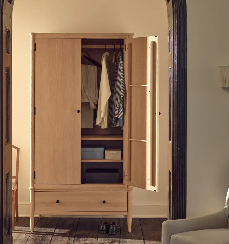 Frome Original Wardrobe - Natural Oak