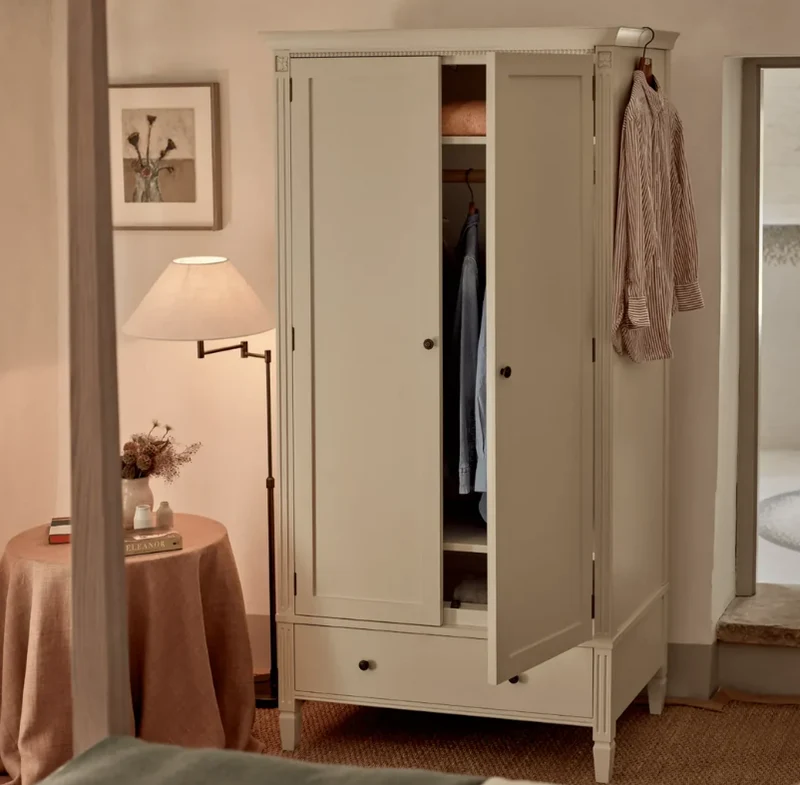 Larsson Double Wardrobe, 104cm