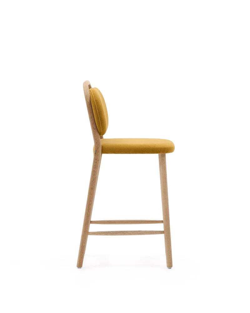 Helda stool in mustard 65 cm