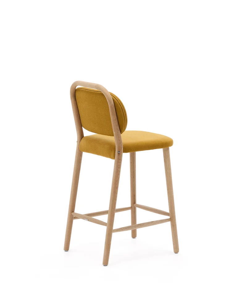Helda stool in mustard 65 cm