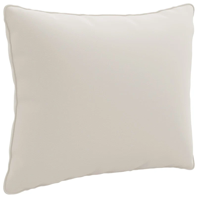 Back Cushion PUTTEN 100% Polyester White 60 x 40 x 15 cm