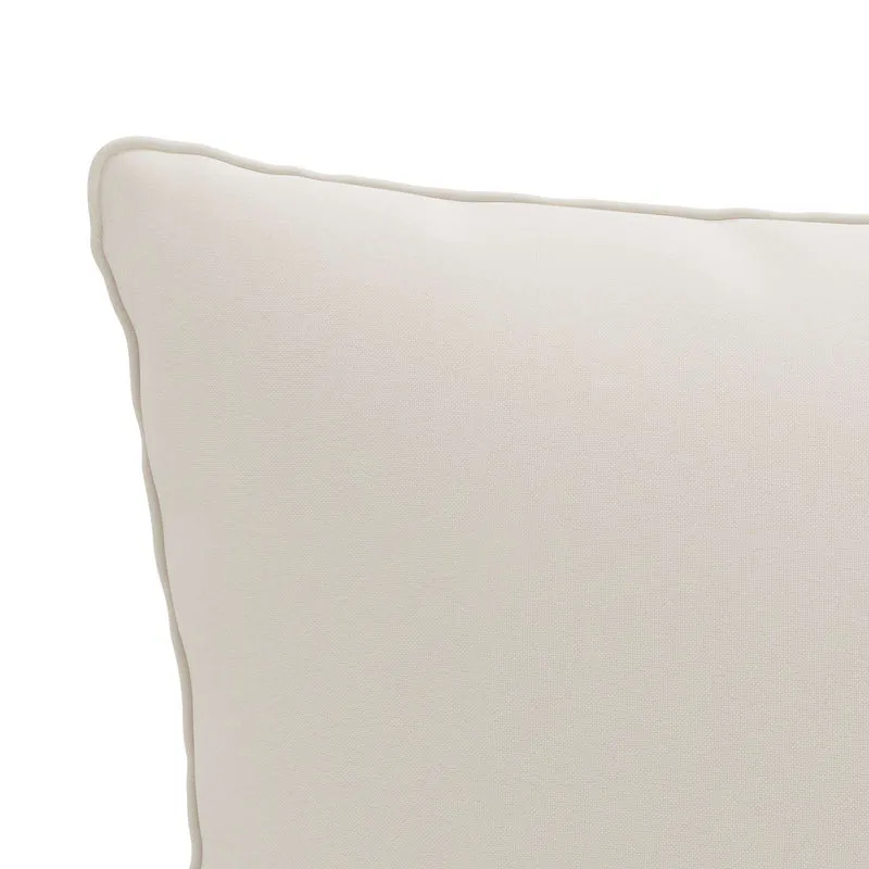 Back Cushion PUTTEN 100% Polyester White 60 x 40 x 15 cm