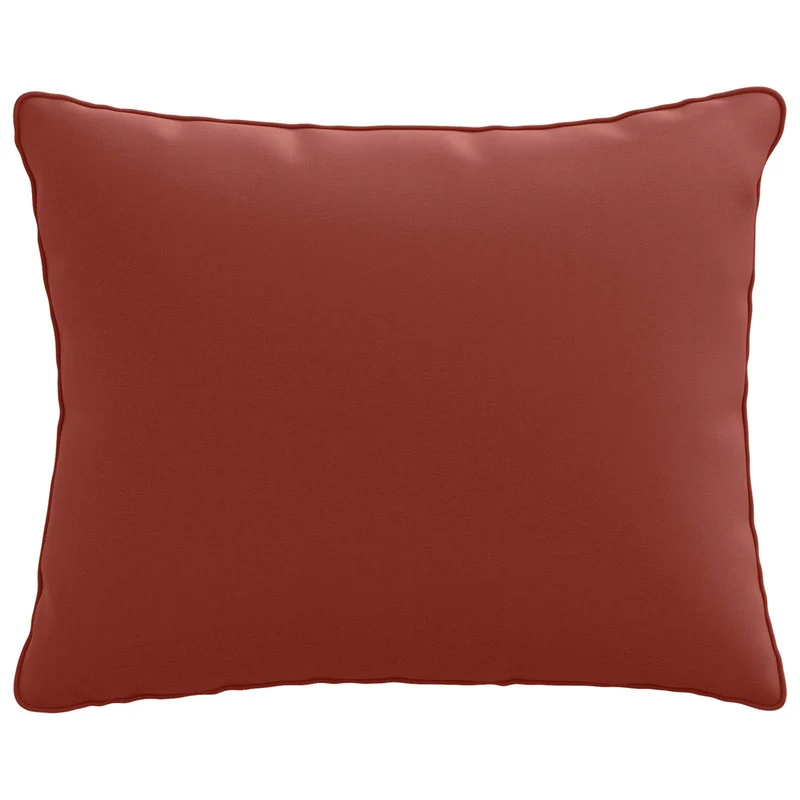 Back Cushion PUTTEN 100% Polyester Red 60 x 40 x 15 cm