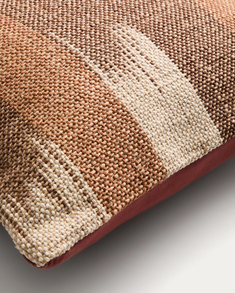 Domira jute cushion cover