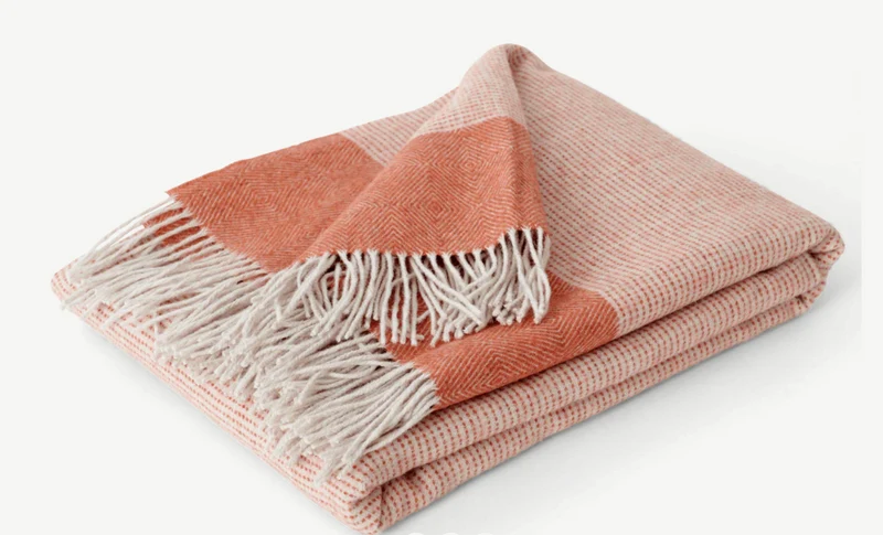 Otterburn Throw, Burnt Sienna